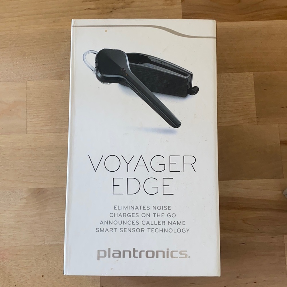 Voyager edge headset.